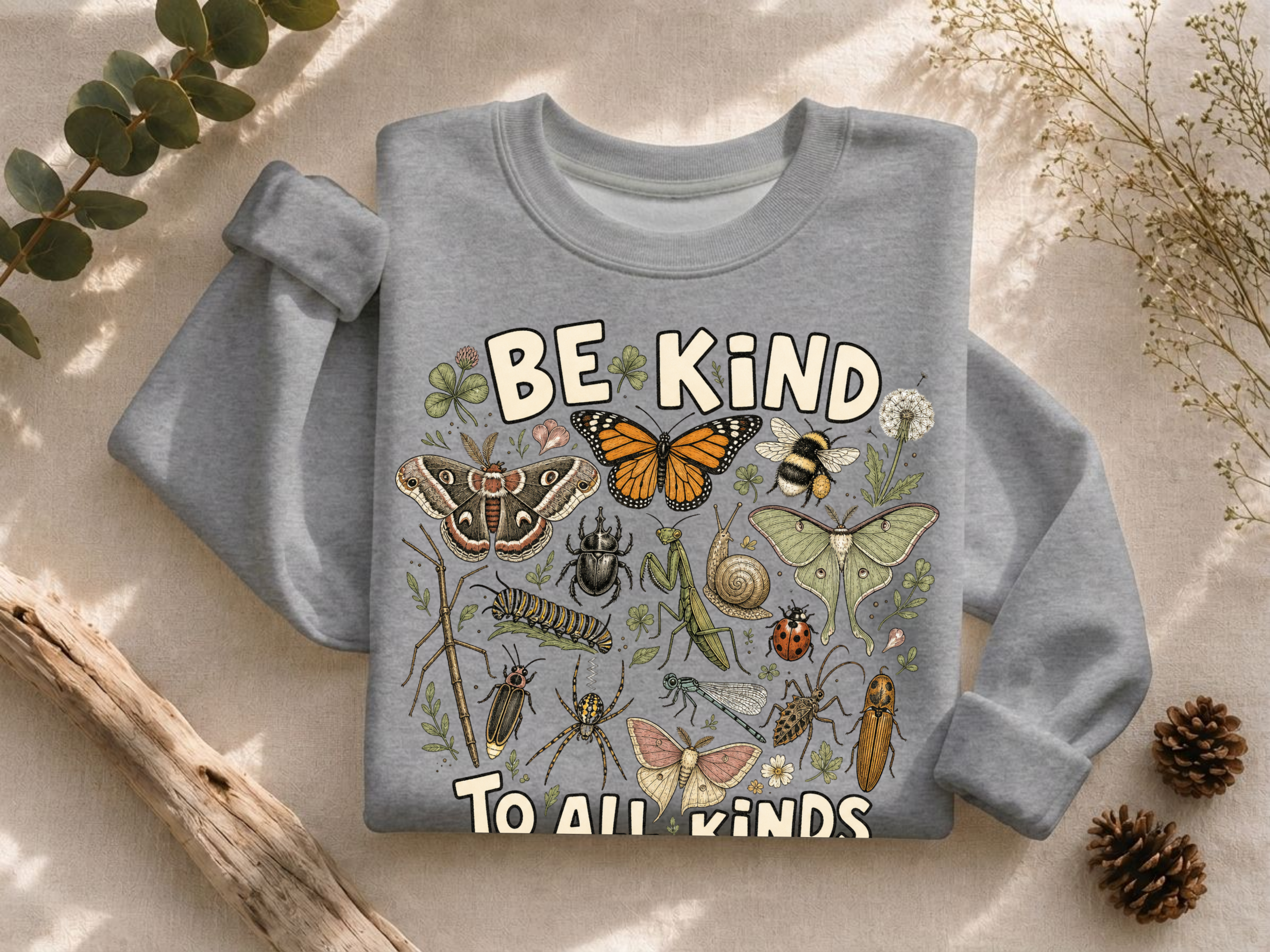 Be Kind To All Kinds Crewneck Sweatshirt
