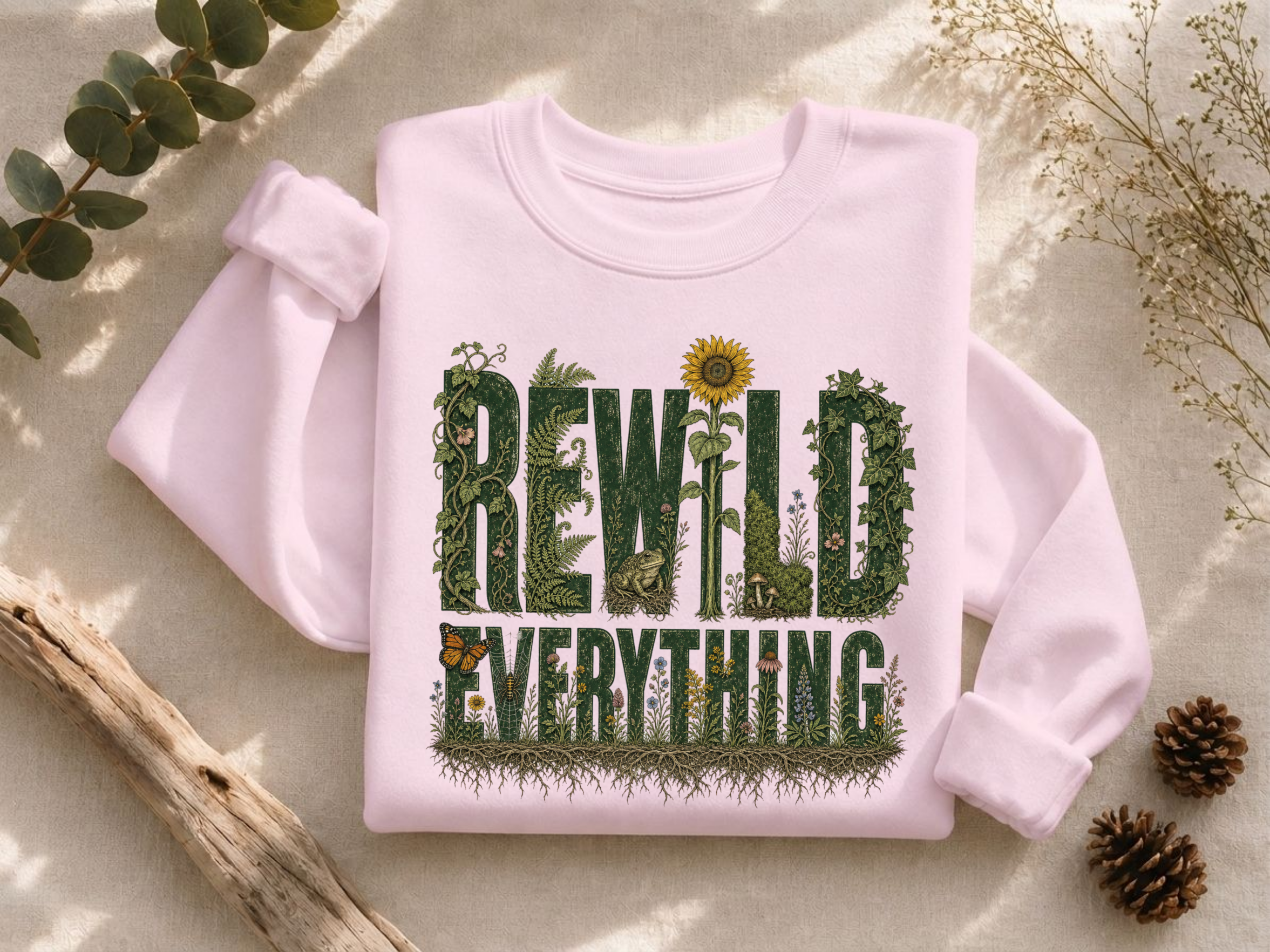 Rewild Everything Crewneck Sweatshirt
