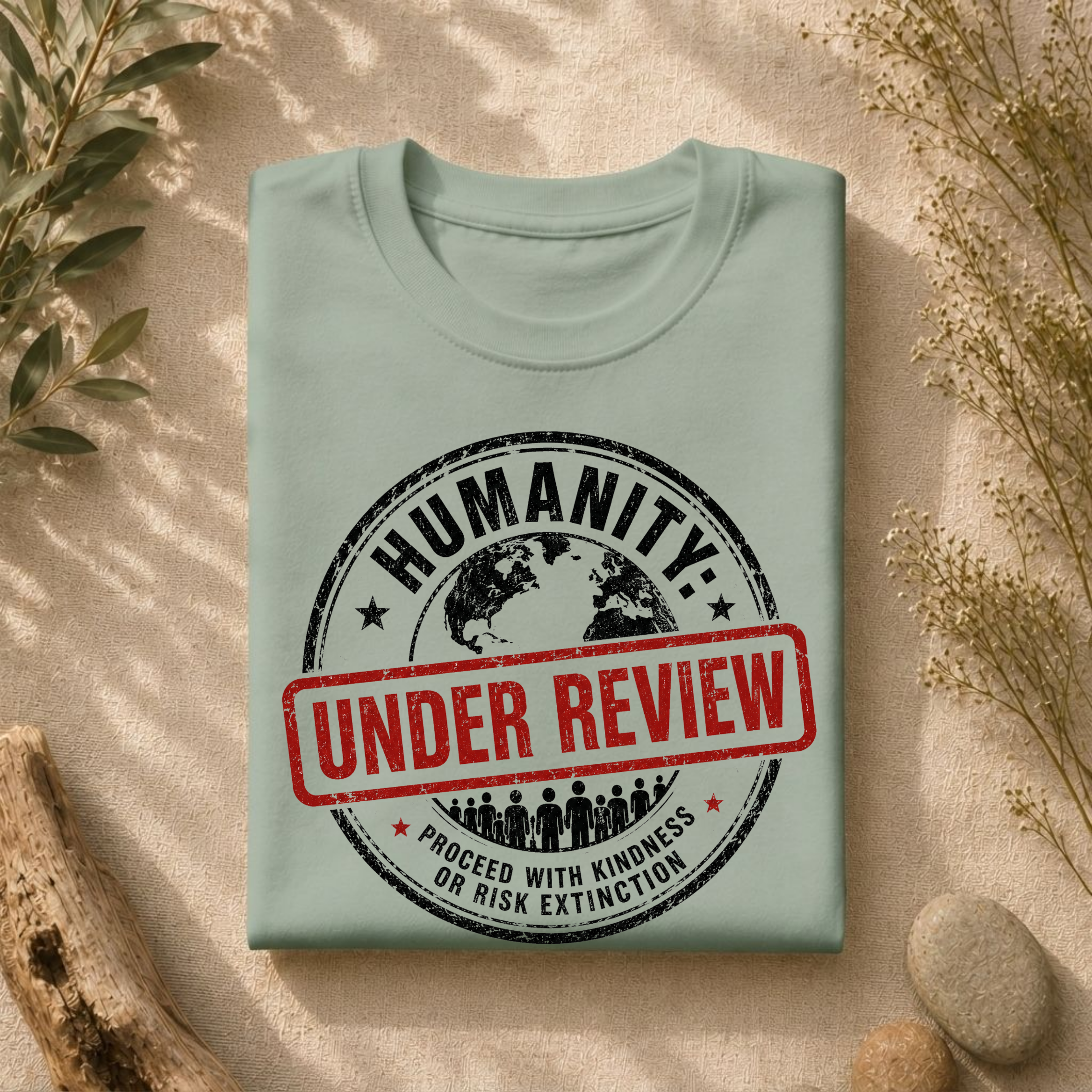 Humanity Under Review Tee