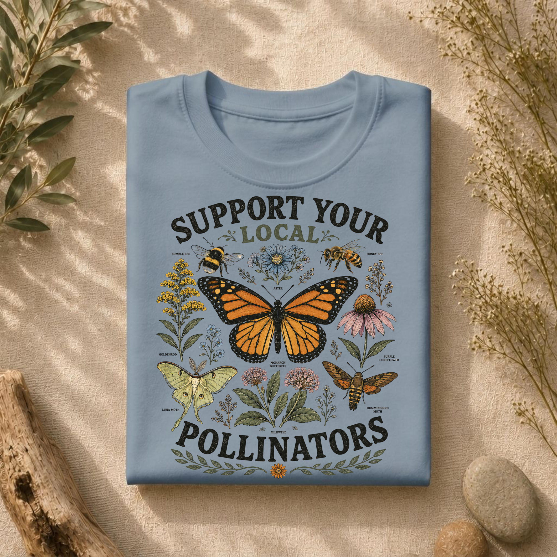 Support Your Local Pollinators Tee