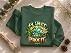 Planet Over Profit Crewneck Sweatshirt