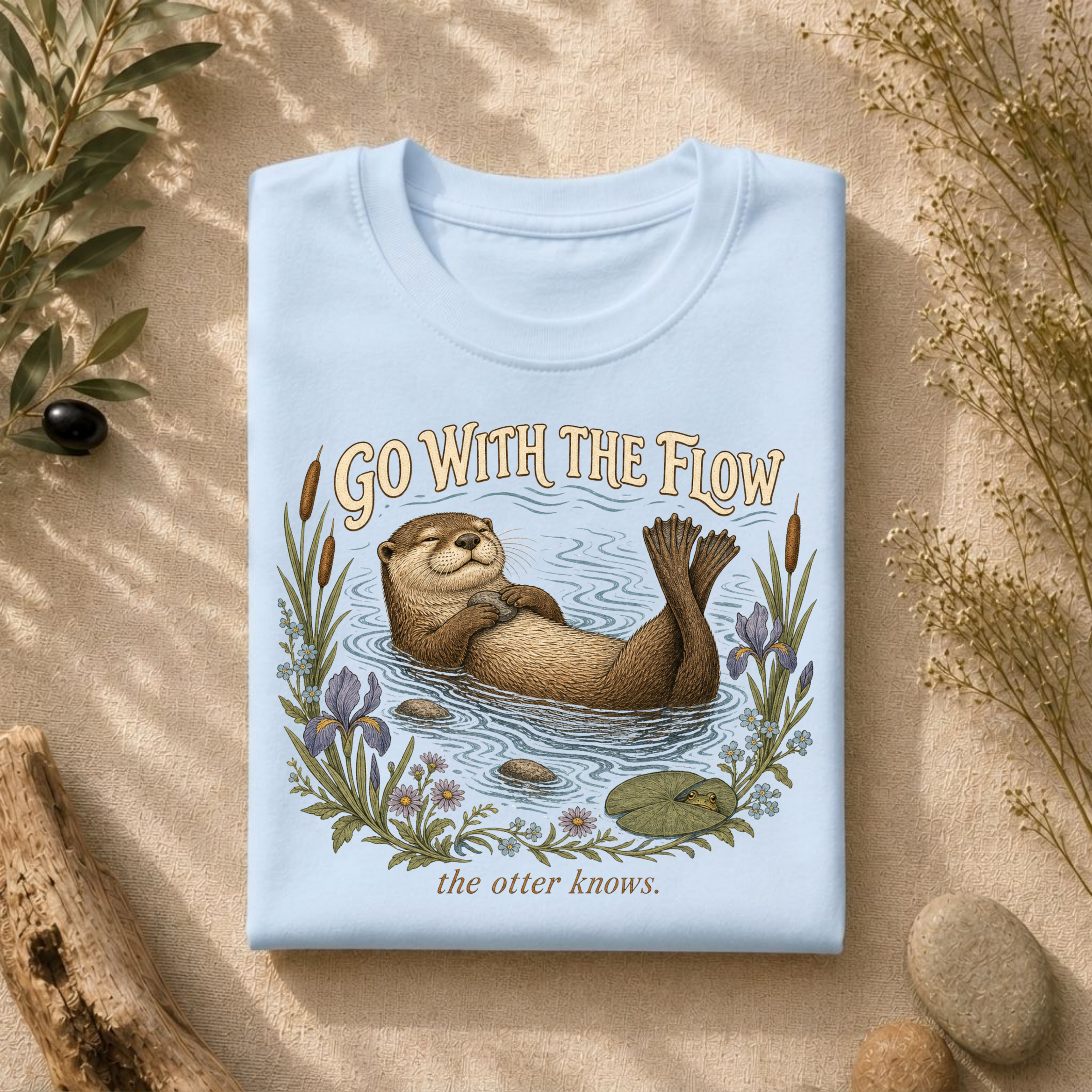 Go With The Flow Tee