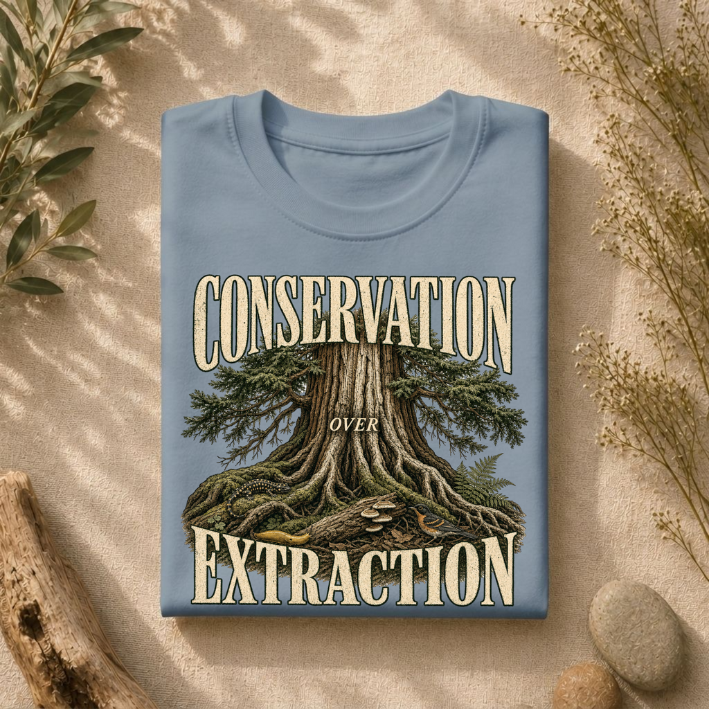 Conservation Over Extraction Tee