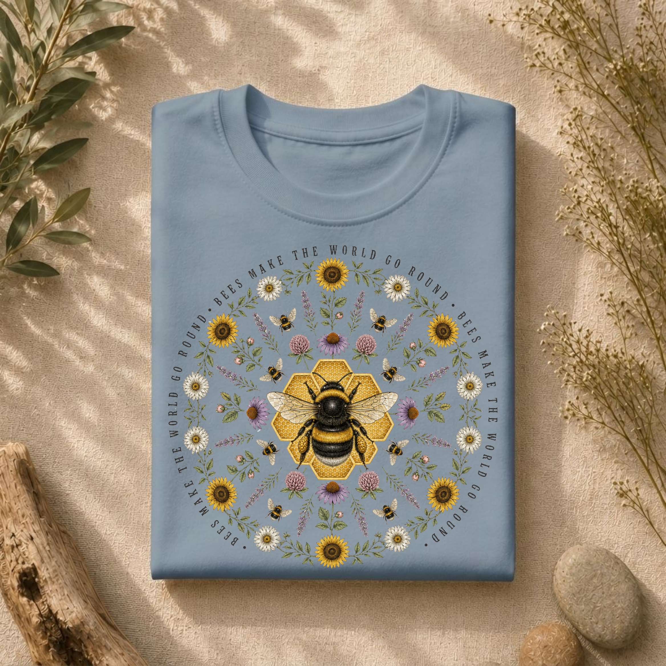 Bees Make The World Go Round Tee