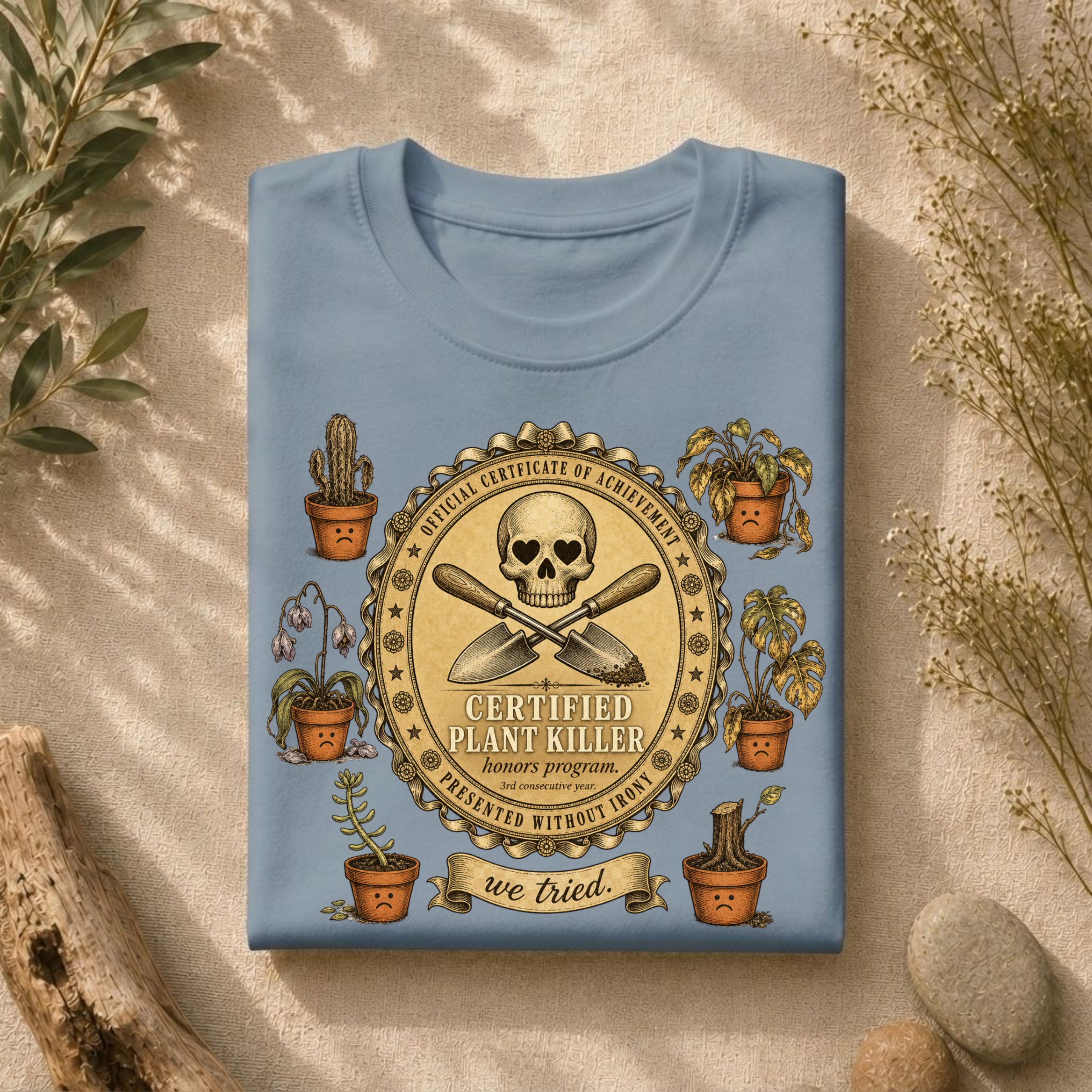 Certified Plant Killer Tee
