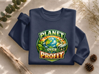 Planet Over Profit Crewneck Sweatshirt