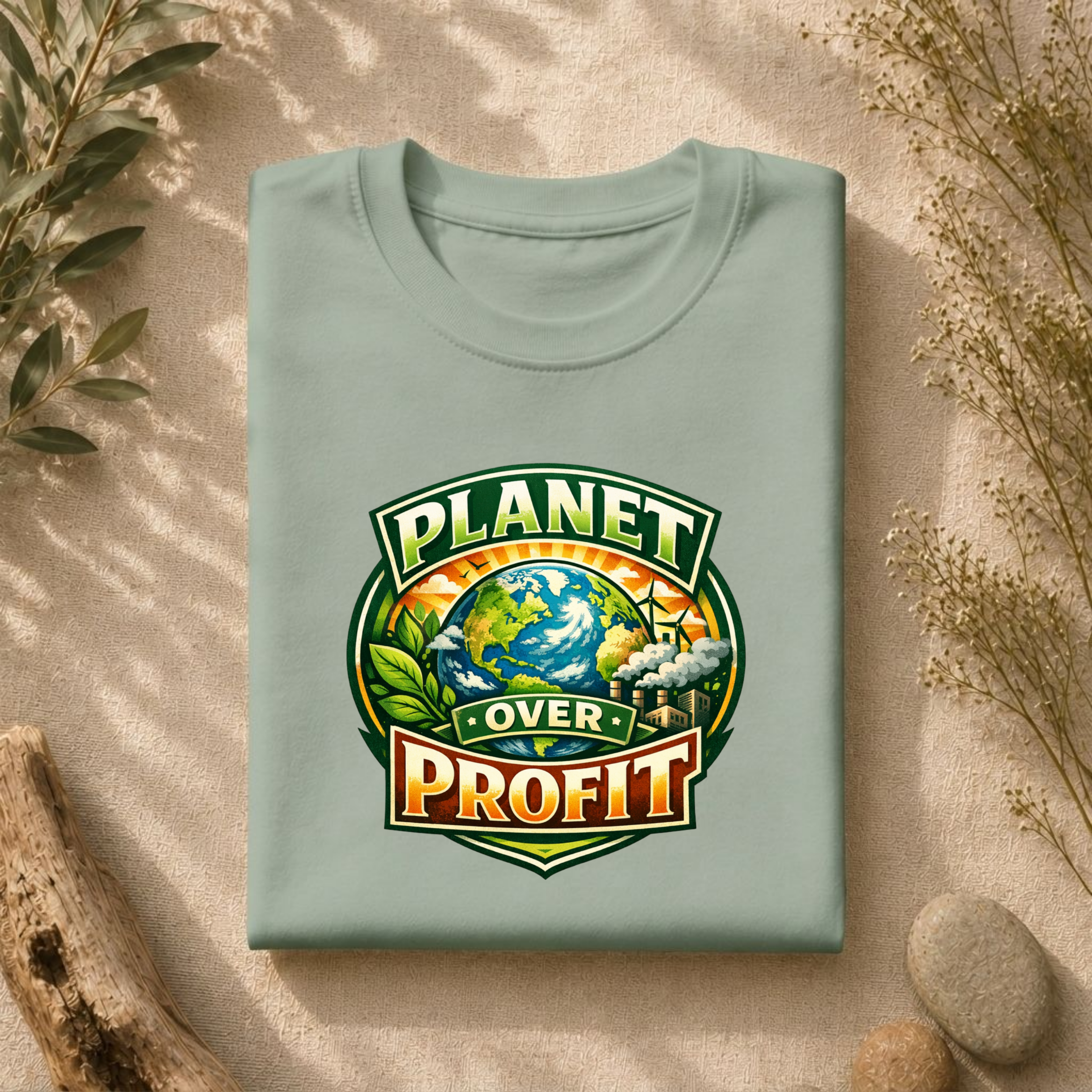Planet Over Profit Tee
