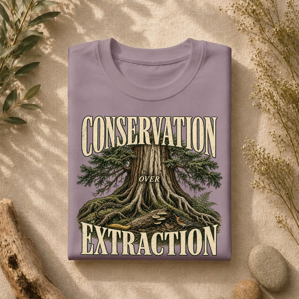 Conservation Over Extraction Tee