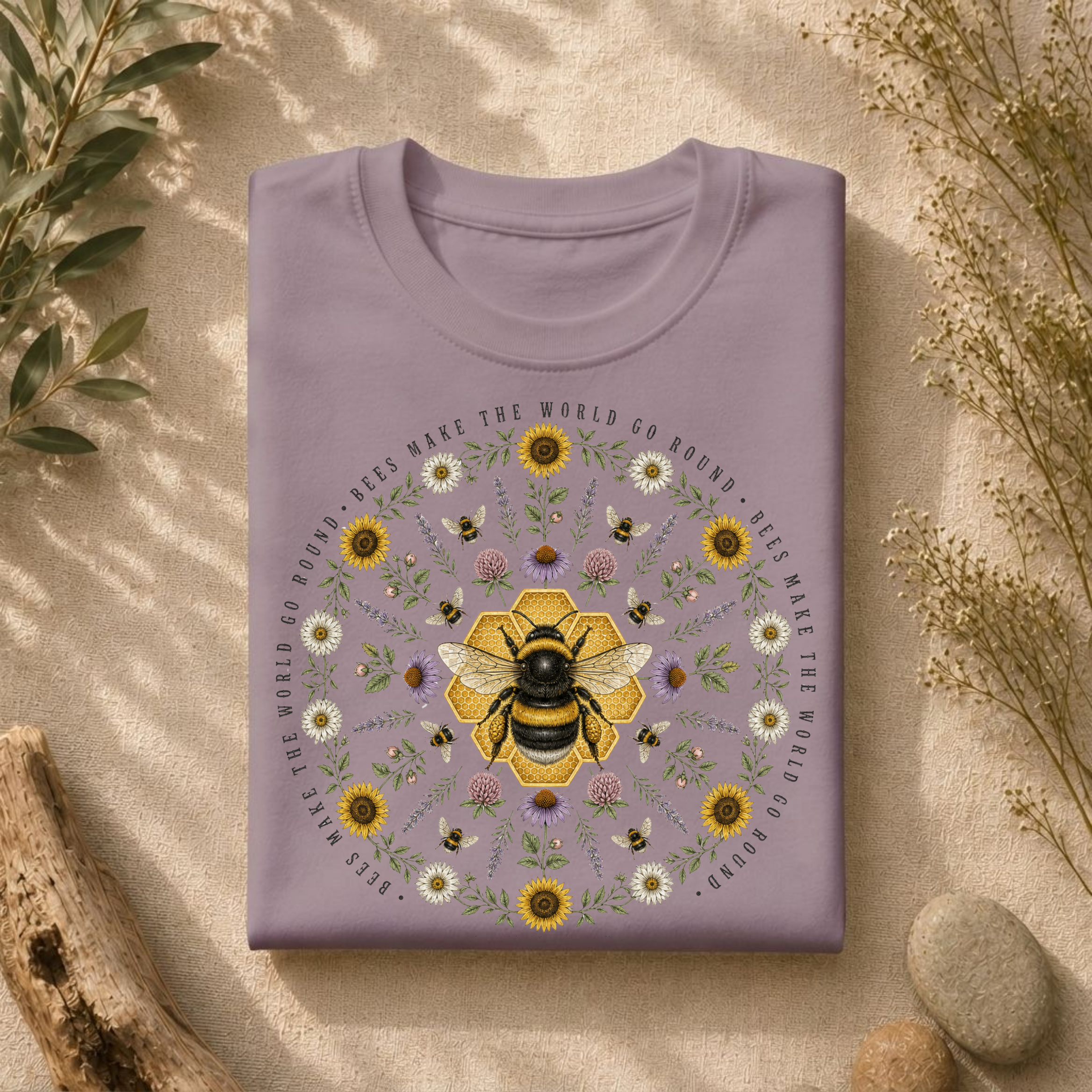 Bees Make The World Go Round Tee