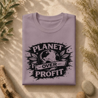 Planet Over Profit Splat Tee