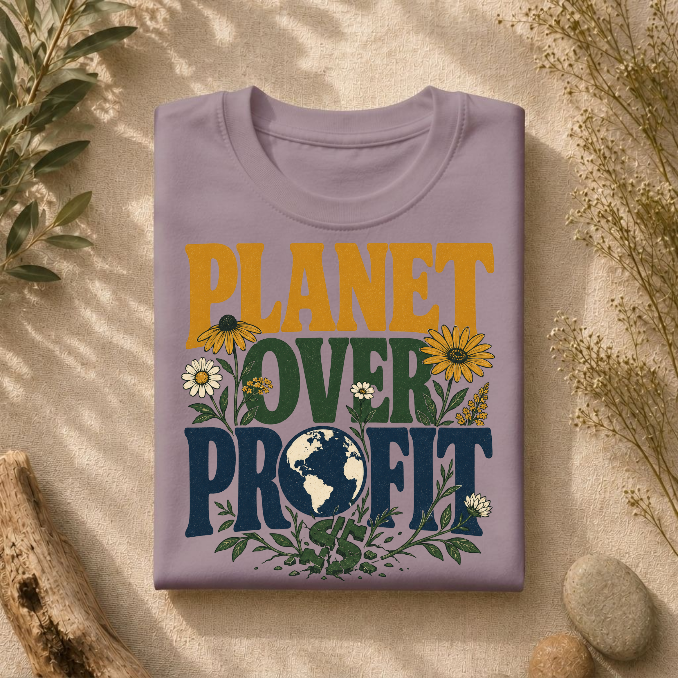 Planet Over Profit Tee
