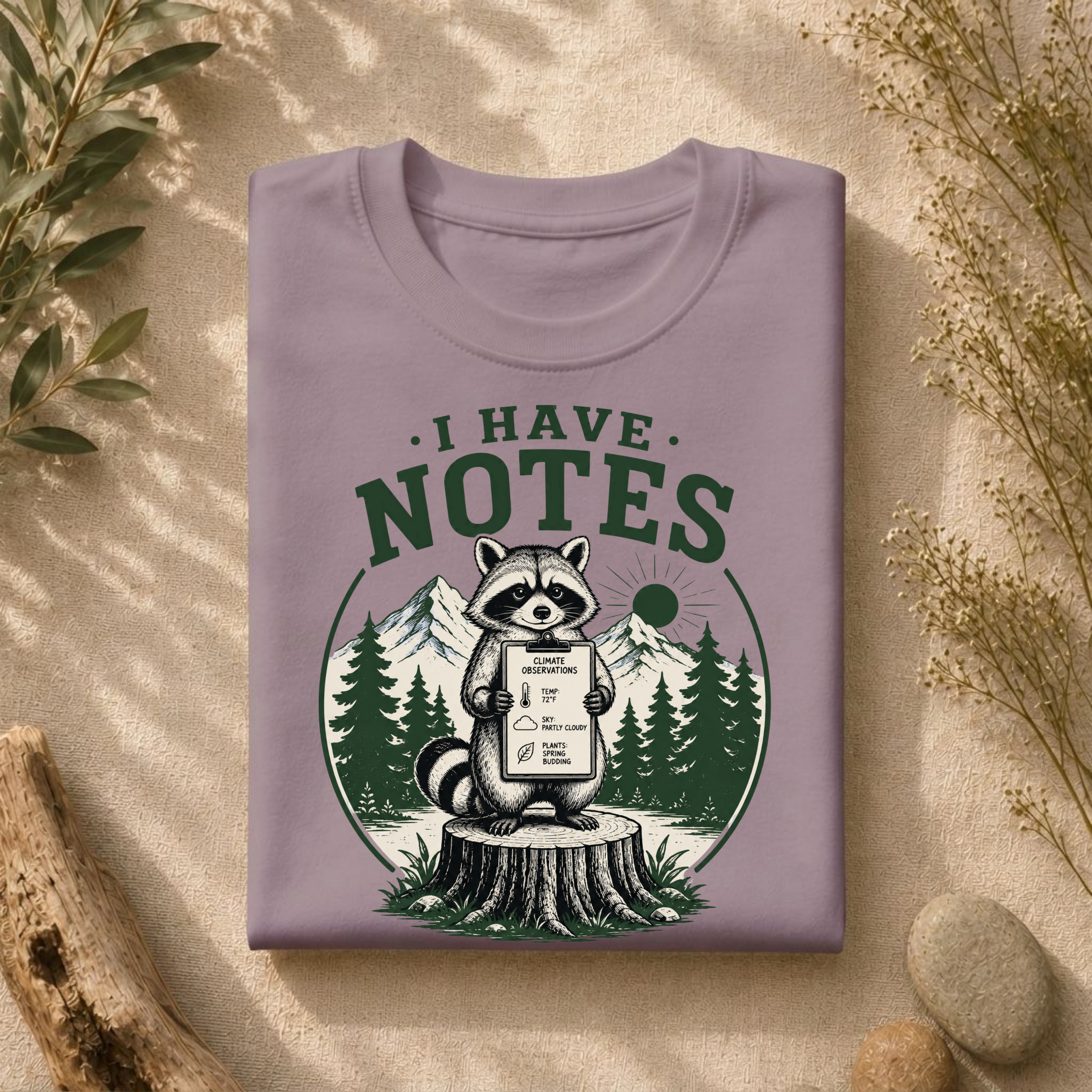 I Have Notes Stump Tee
