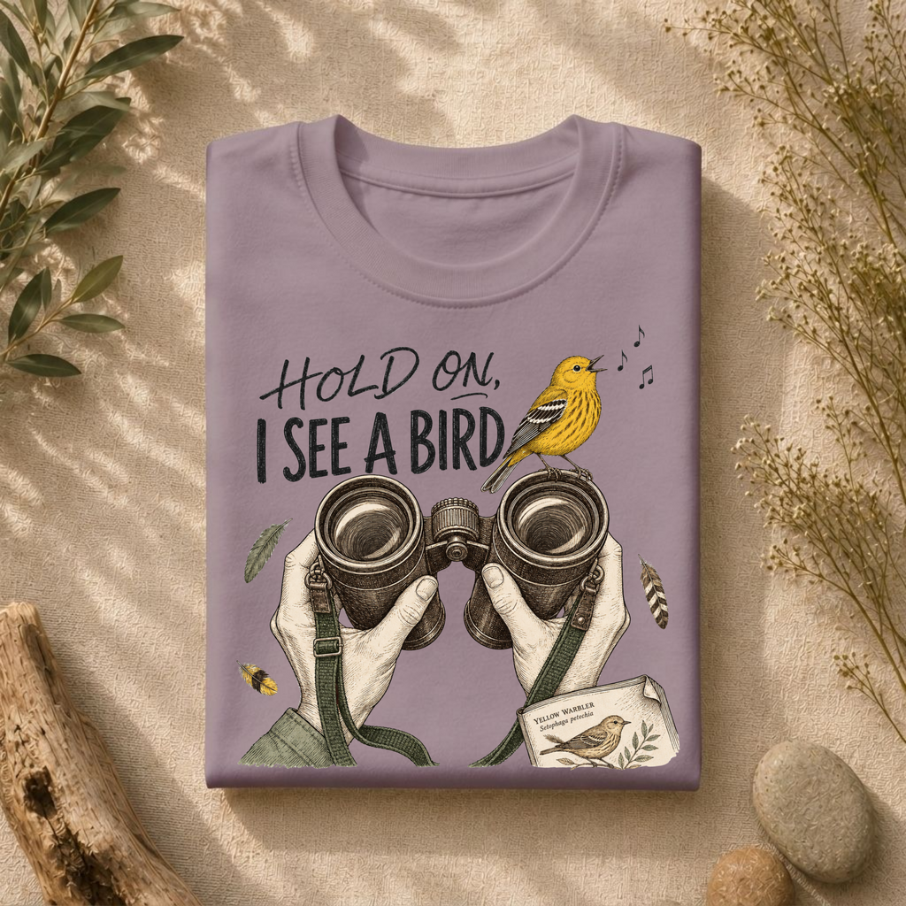 Hold On I See A Bird Tee