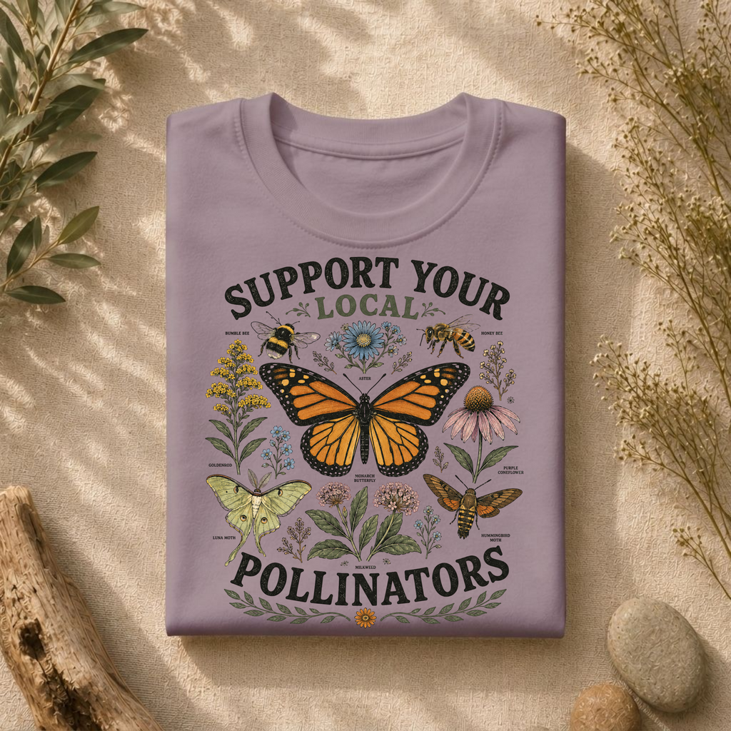 Support Your Local Pollinators Tee