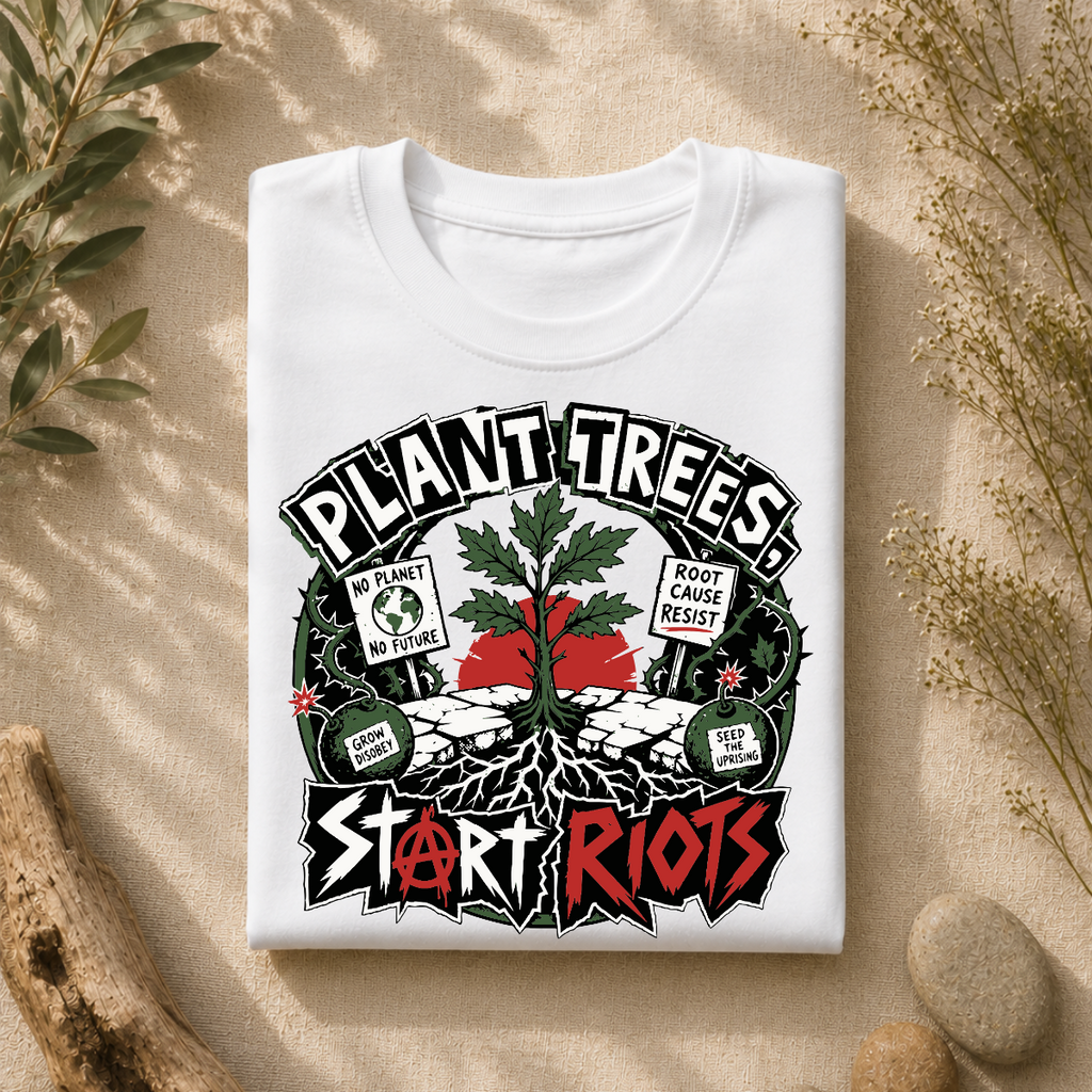 Plant Trees Start Riots Ransom Tee