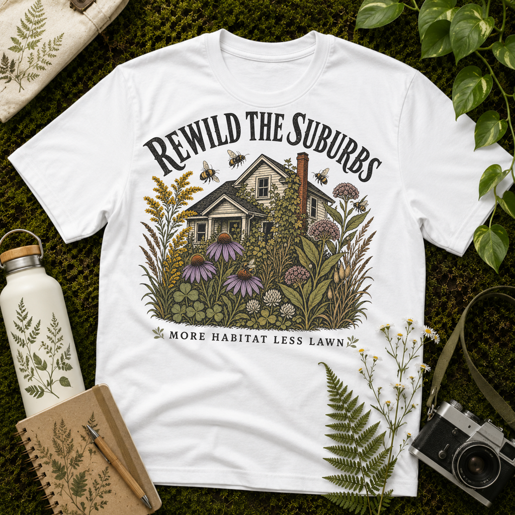 Rewild The Suburbs Tee