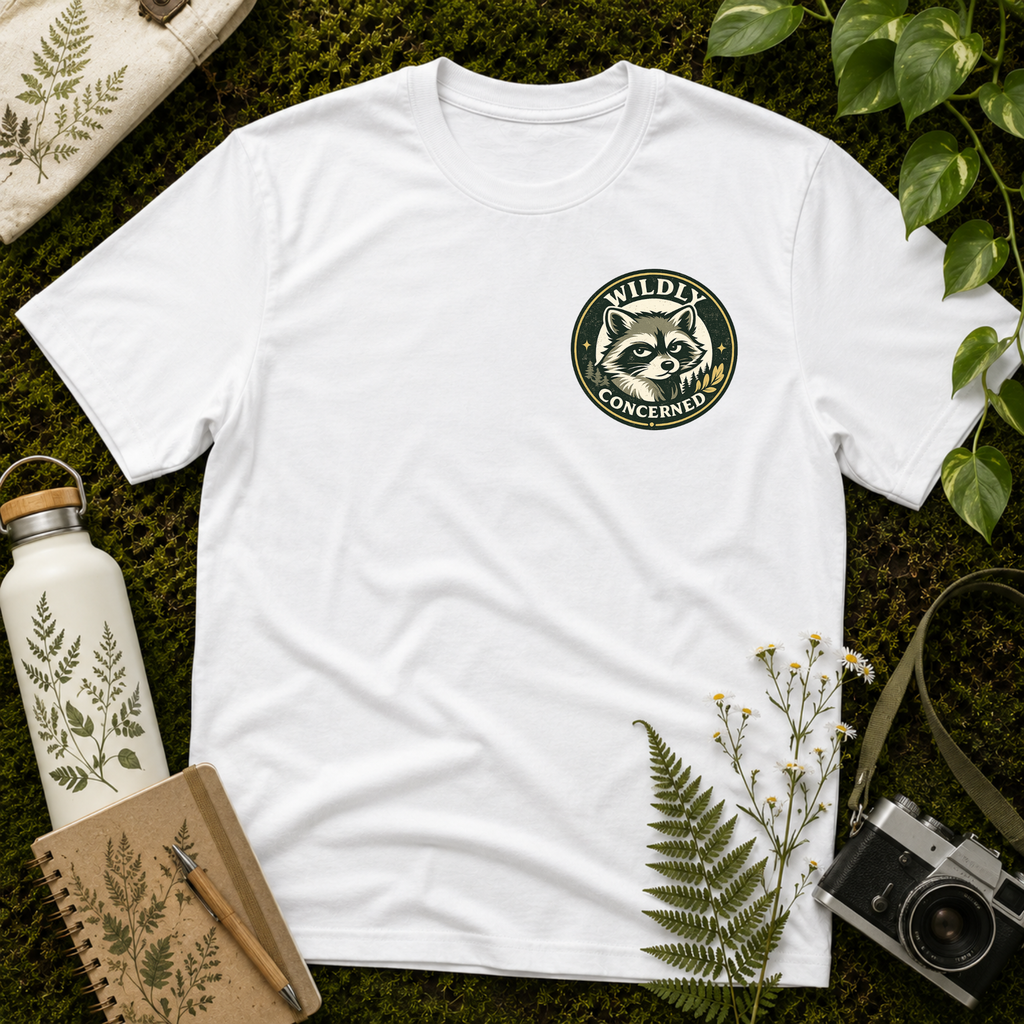 Wildly Concerned Small Brand Logo Tee