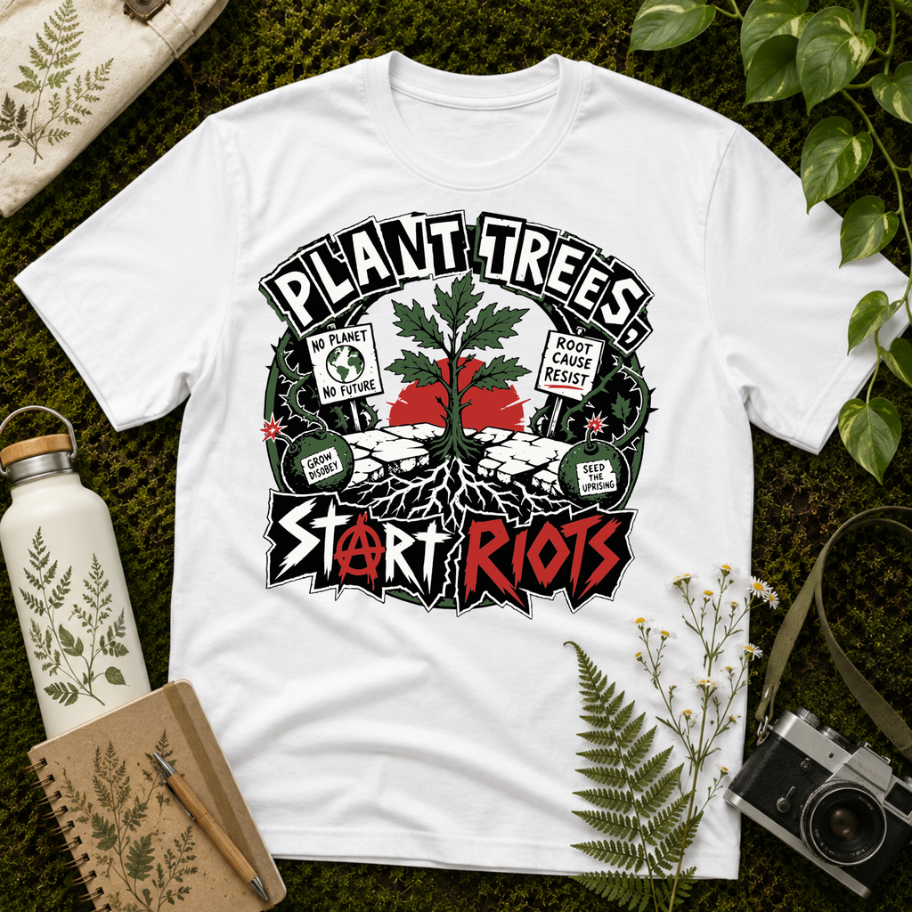 Plant Trees Start Riots Ransom Tee