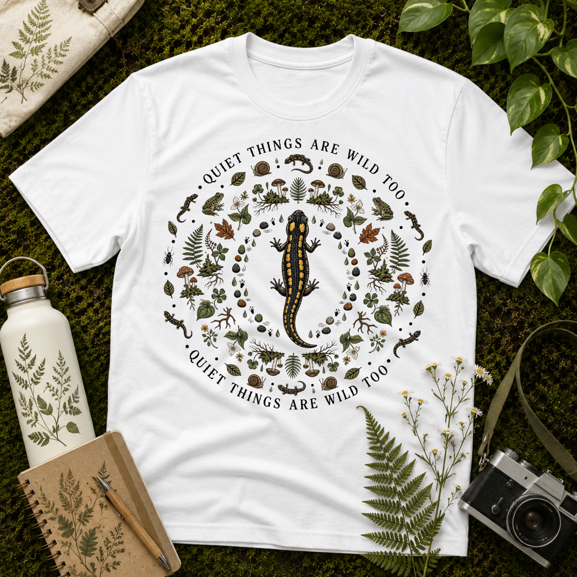 Salamander Mandala Tee