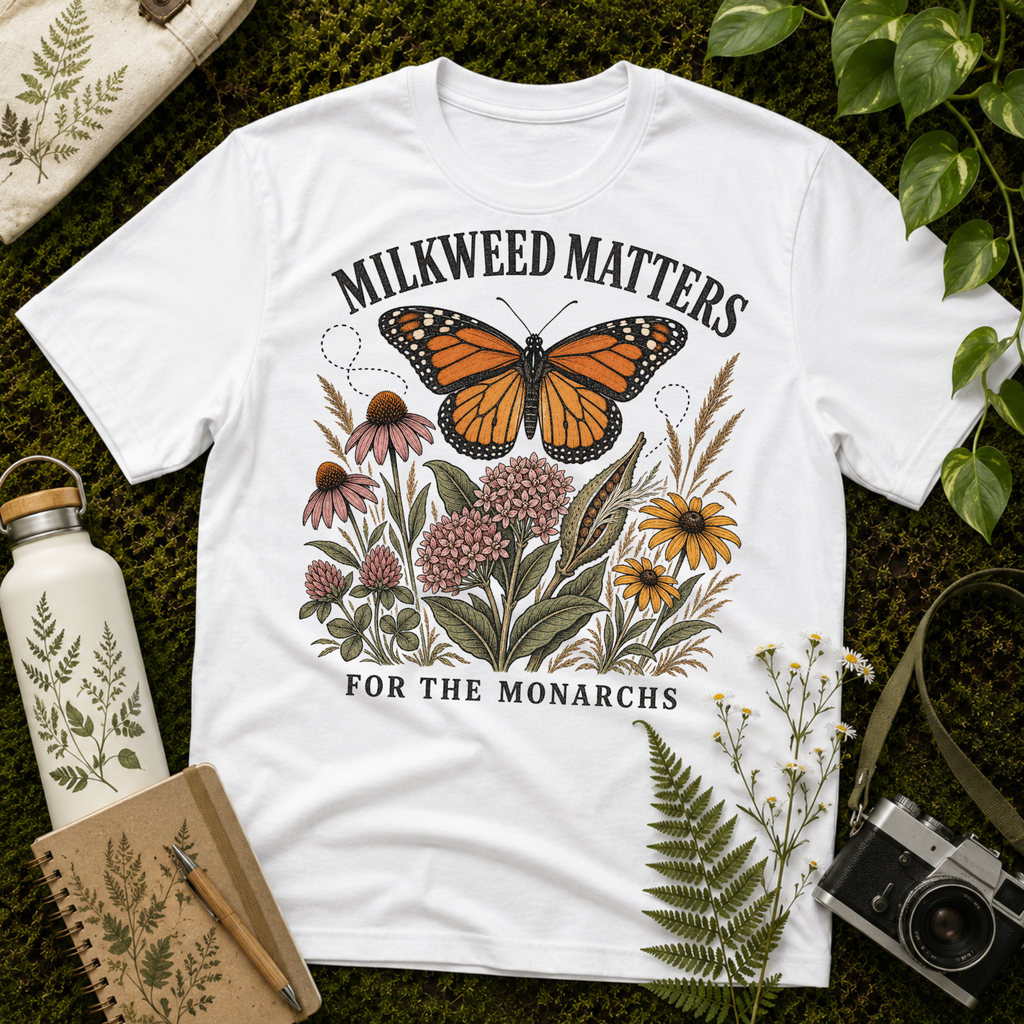 Milkweed Matters Tee