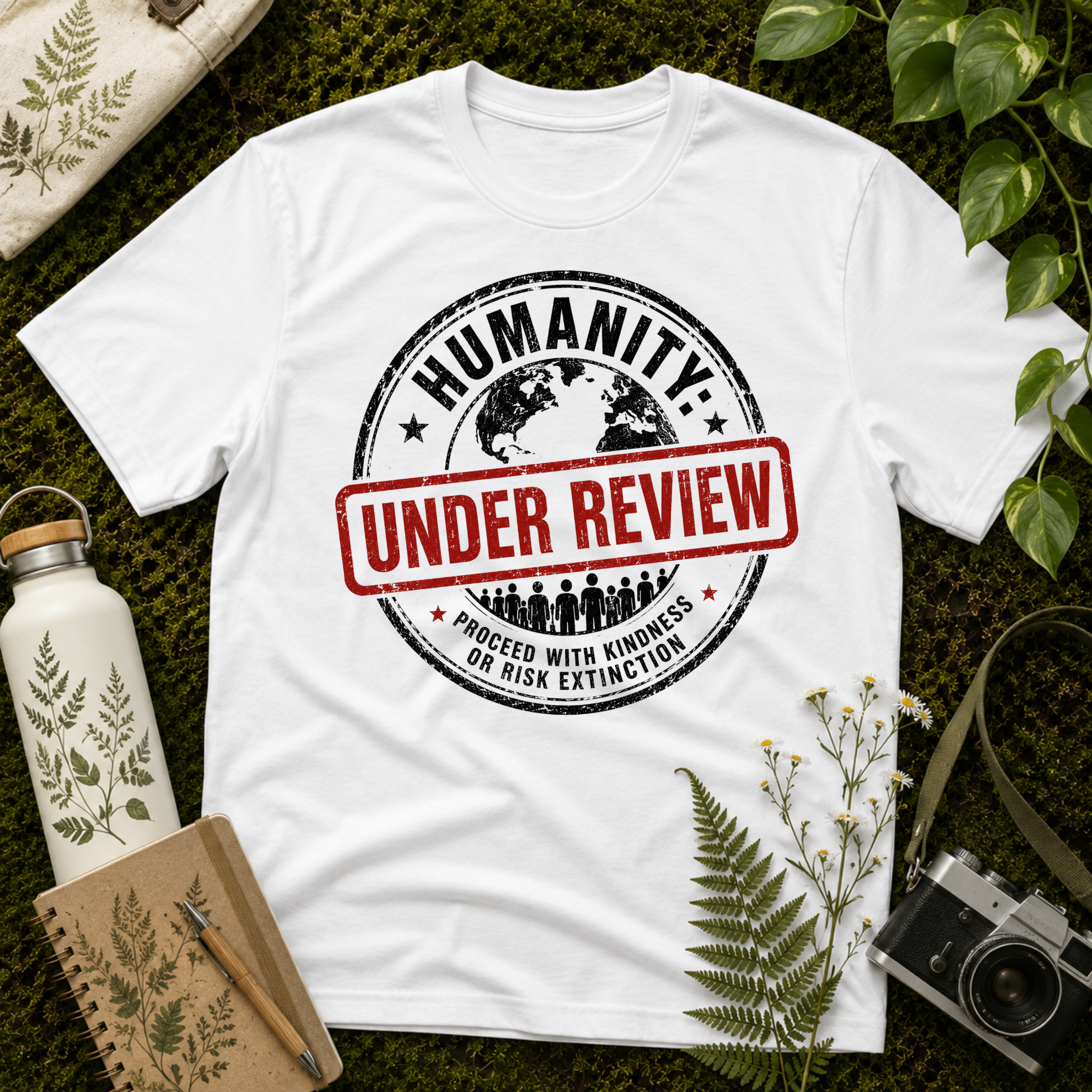 Humanity Under Review Tee