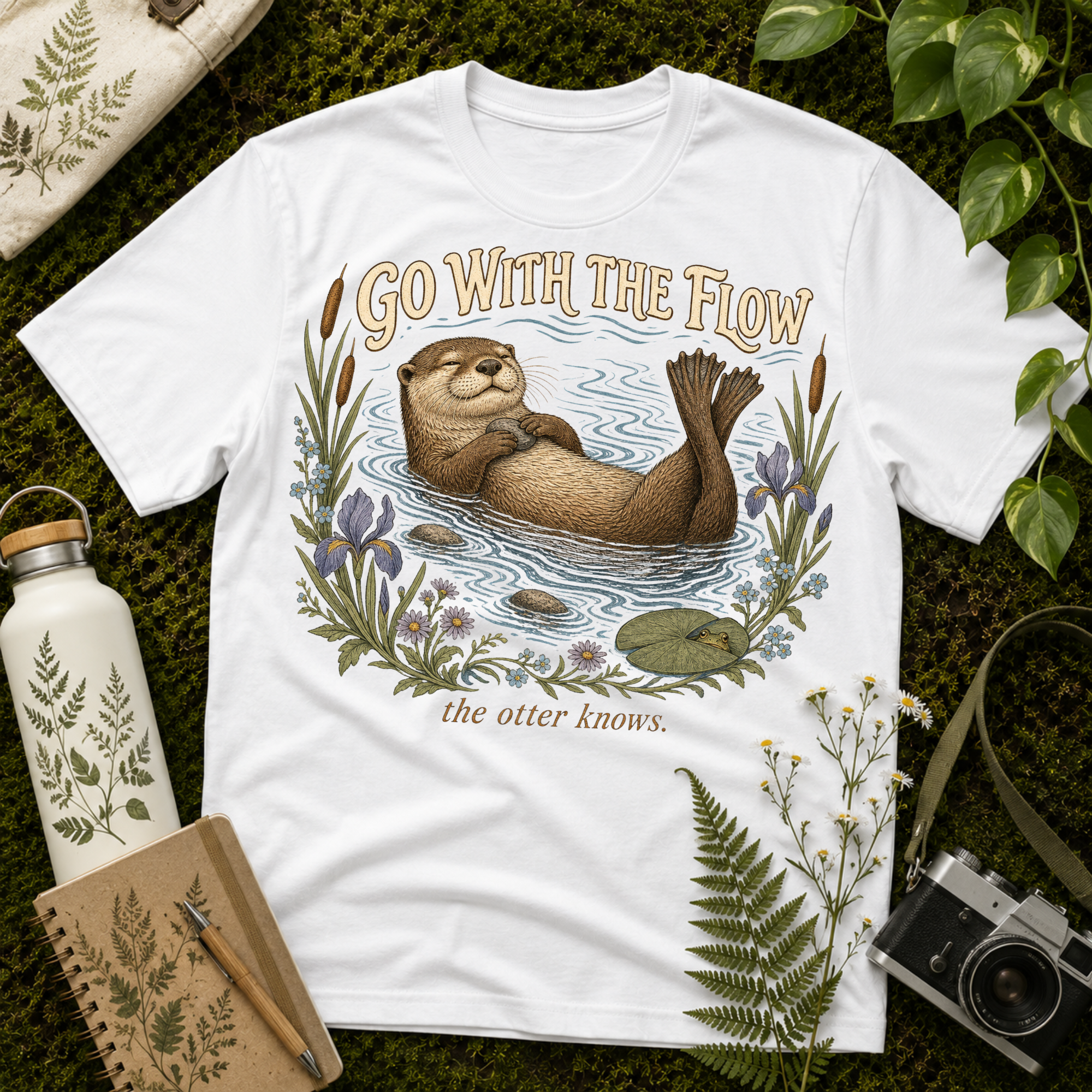 Go With The Flow Tee