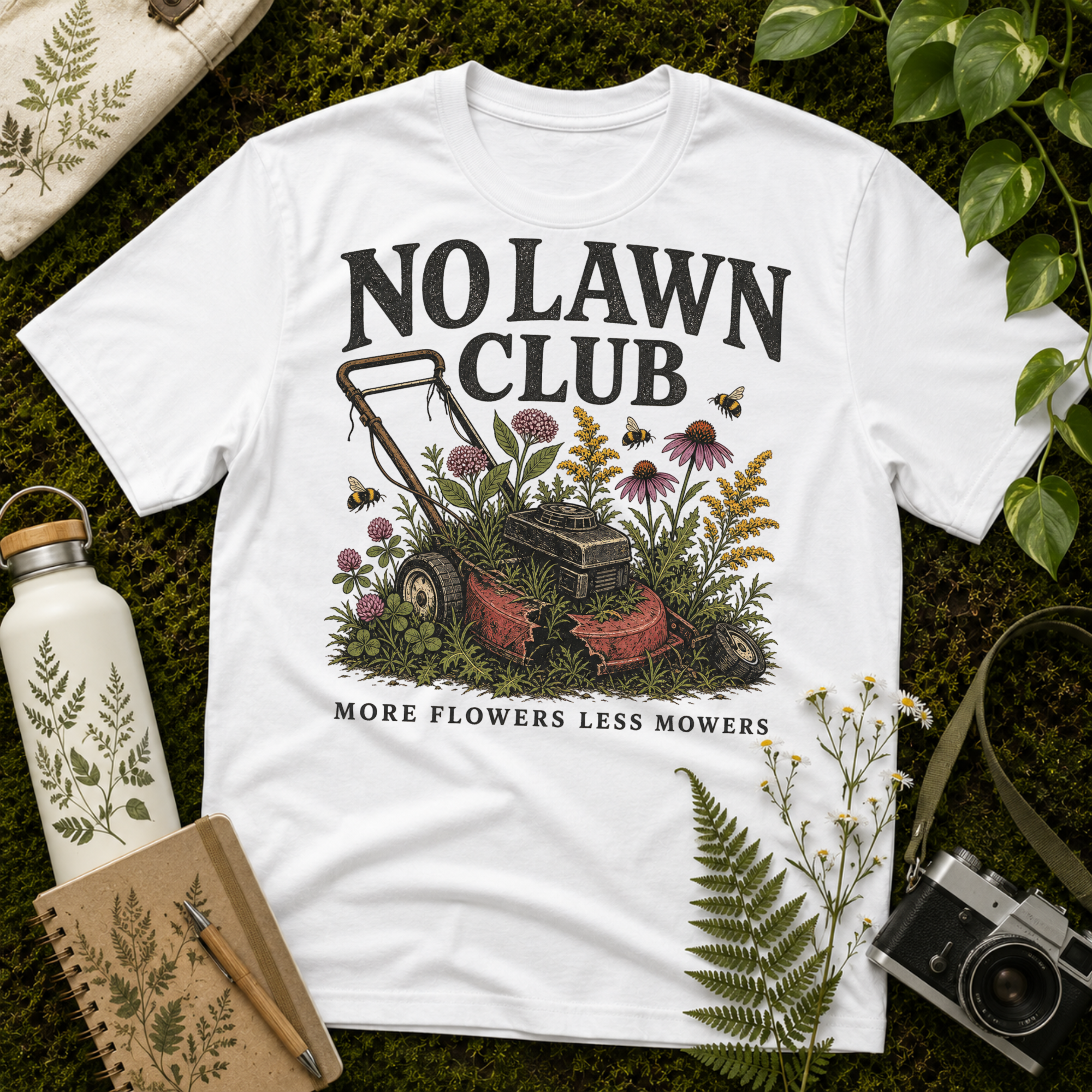 No Lawn Club Tee