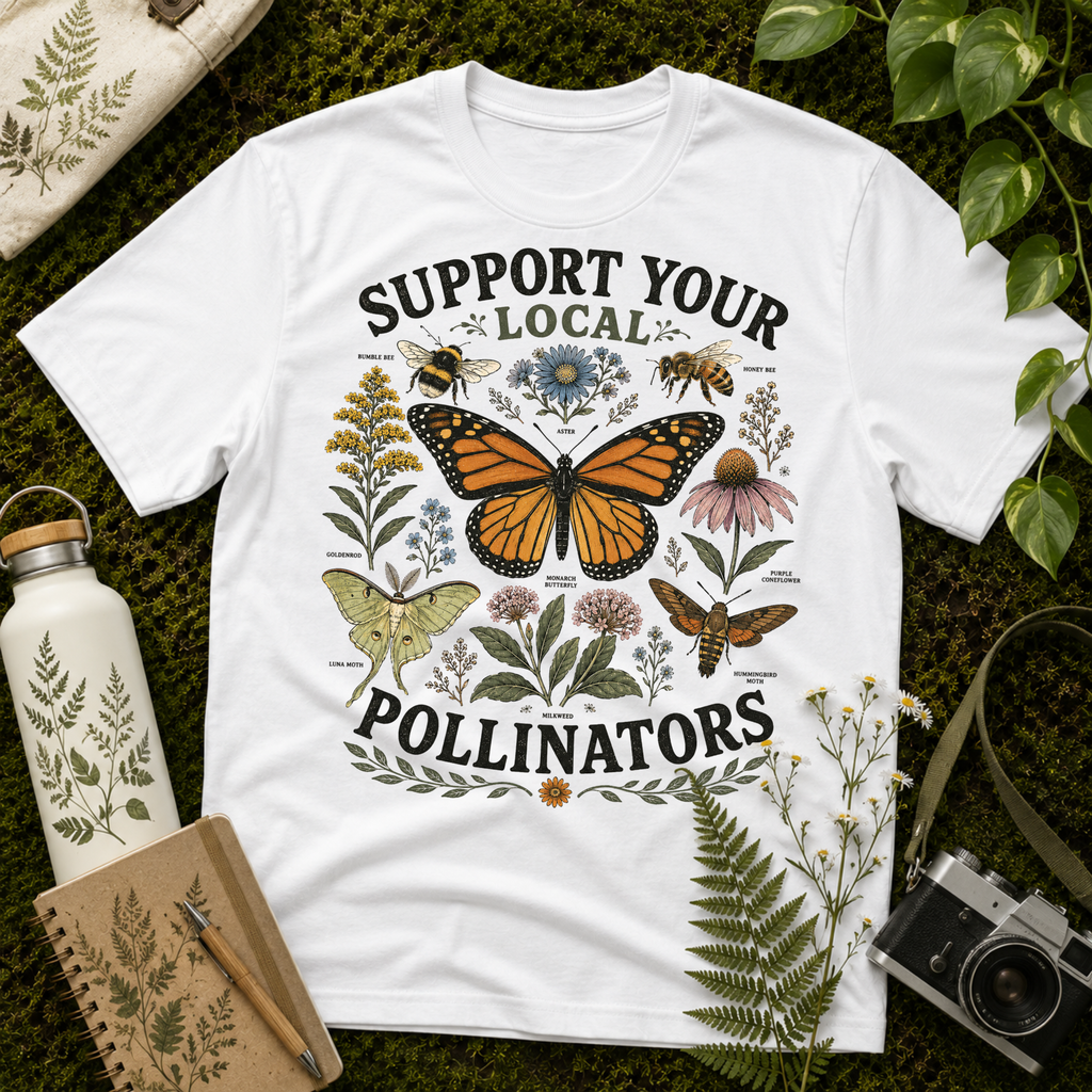 Support Your Local Pollinators Tee