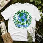 The Planet Deserves Better B+G Tee