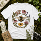 Bee Flower Circle Tee