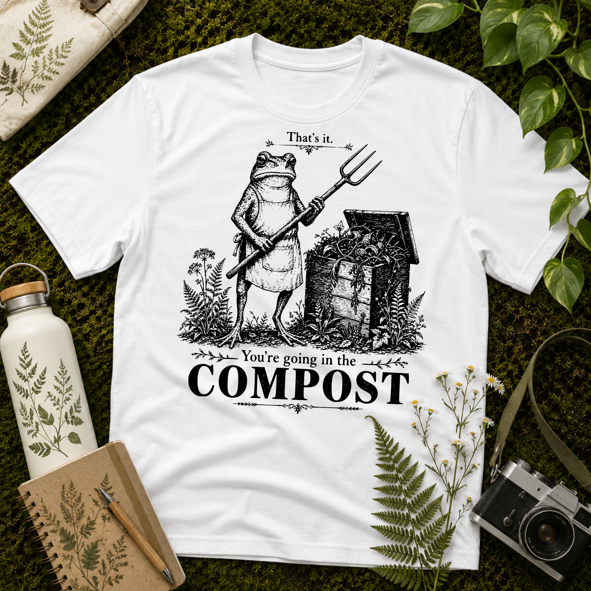 You're Going In The Compost Tee