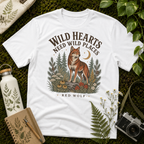 Red Wolf Wild Hearts Tee
