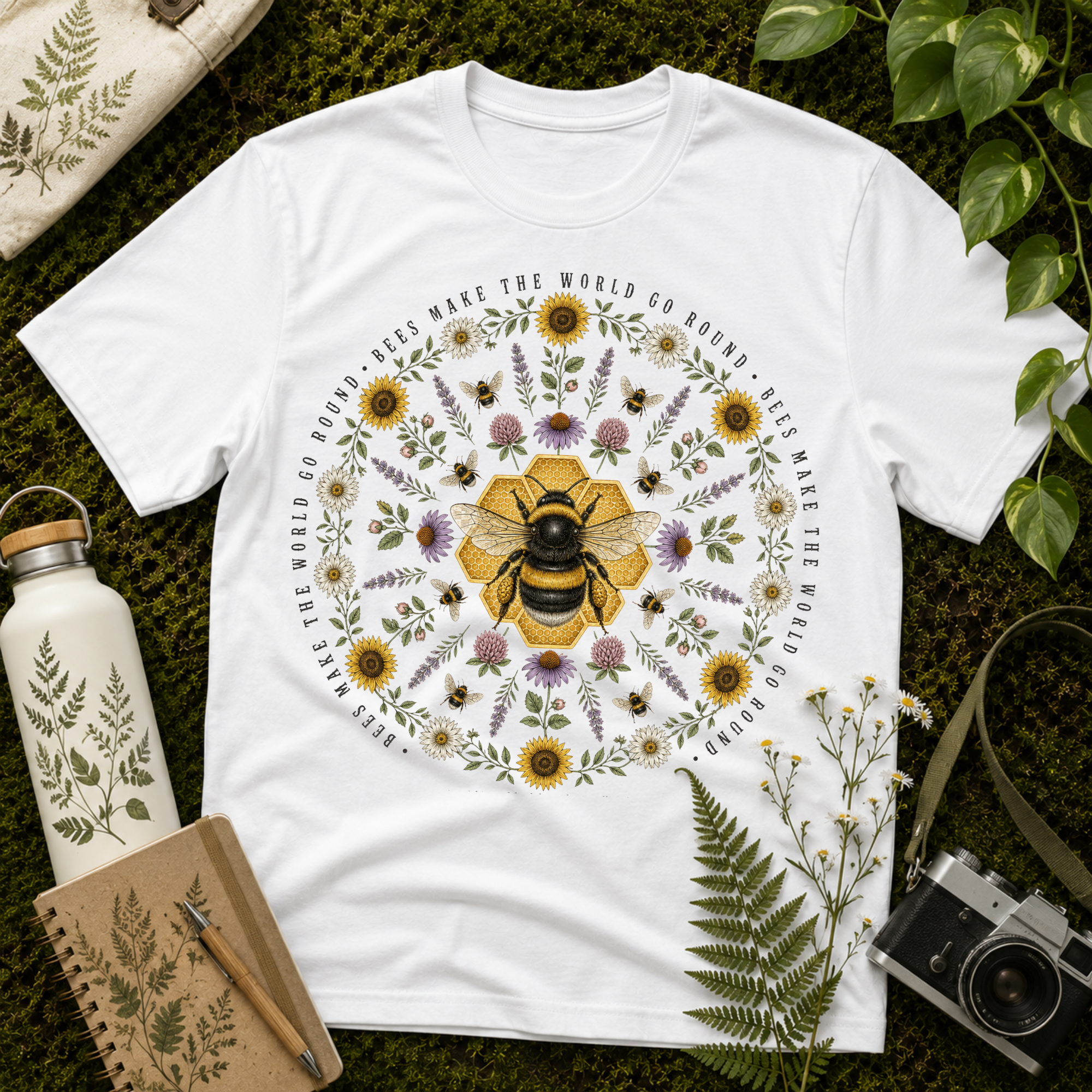 Bees Make The World Go Round Tee