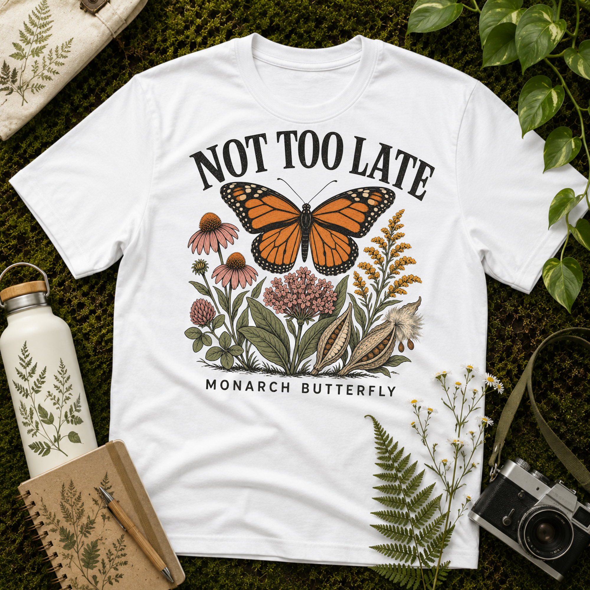 Monarch Not Too Late Tee