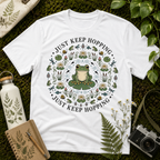 Just Keep Hopping Frog Mandala Tee