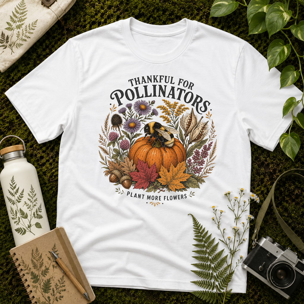 Thankful For Pollinators Tee