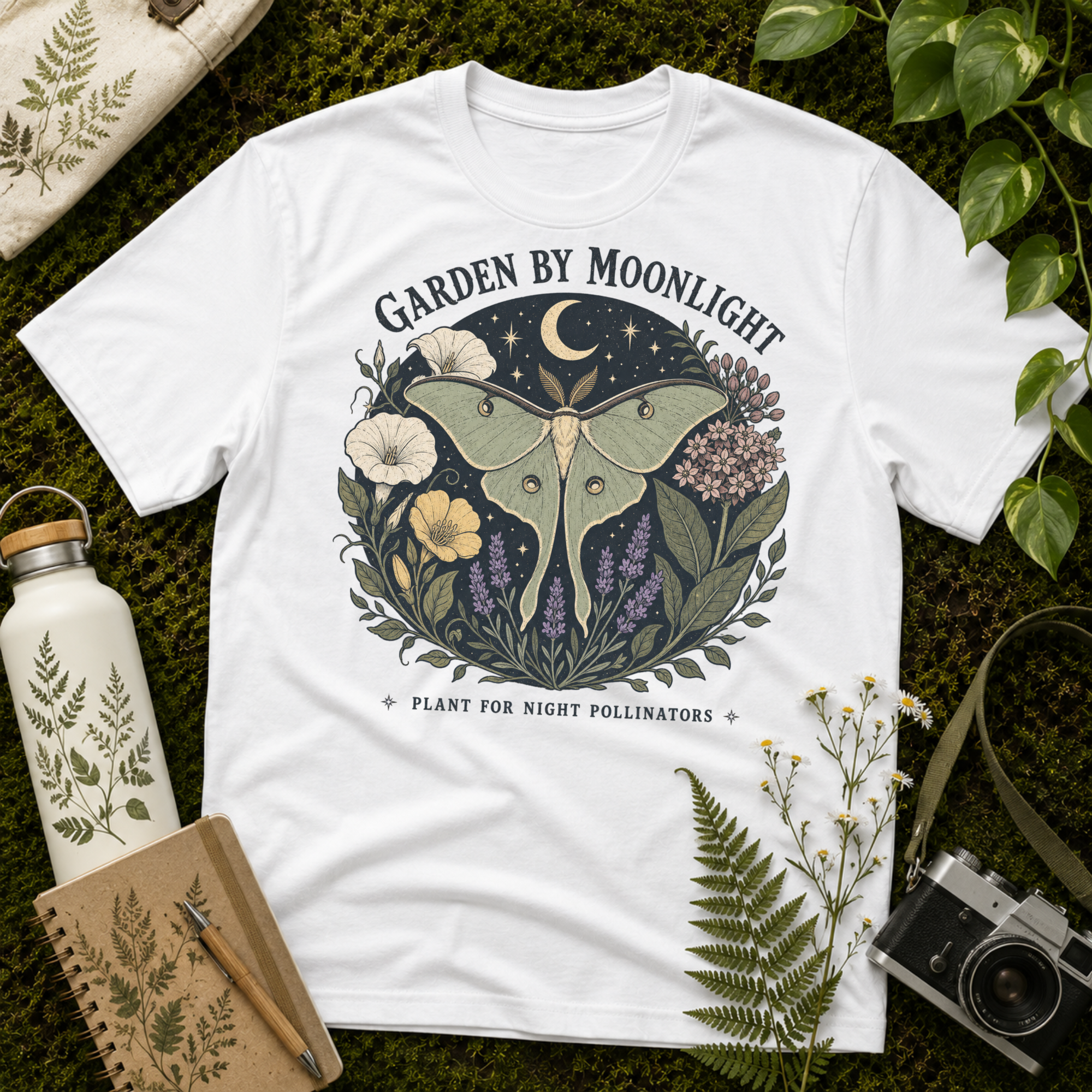 Garden By Moonlight Tee
