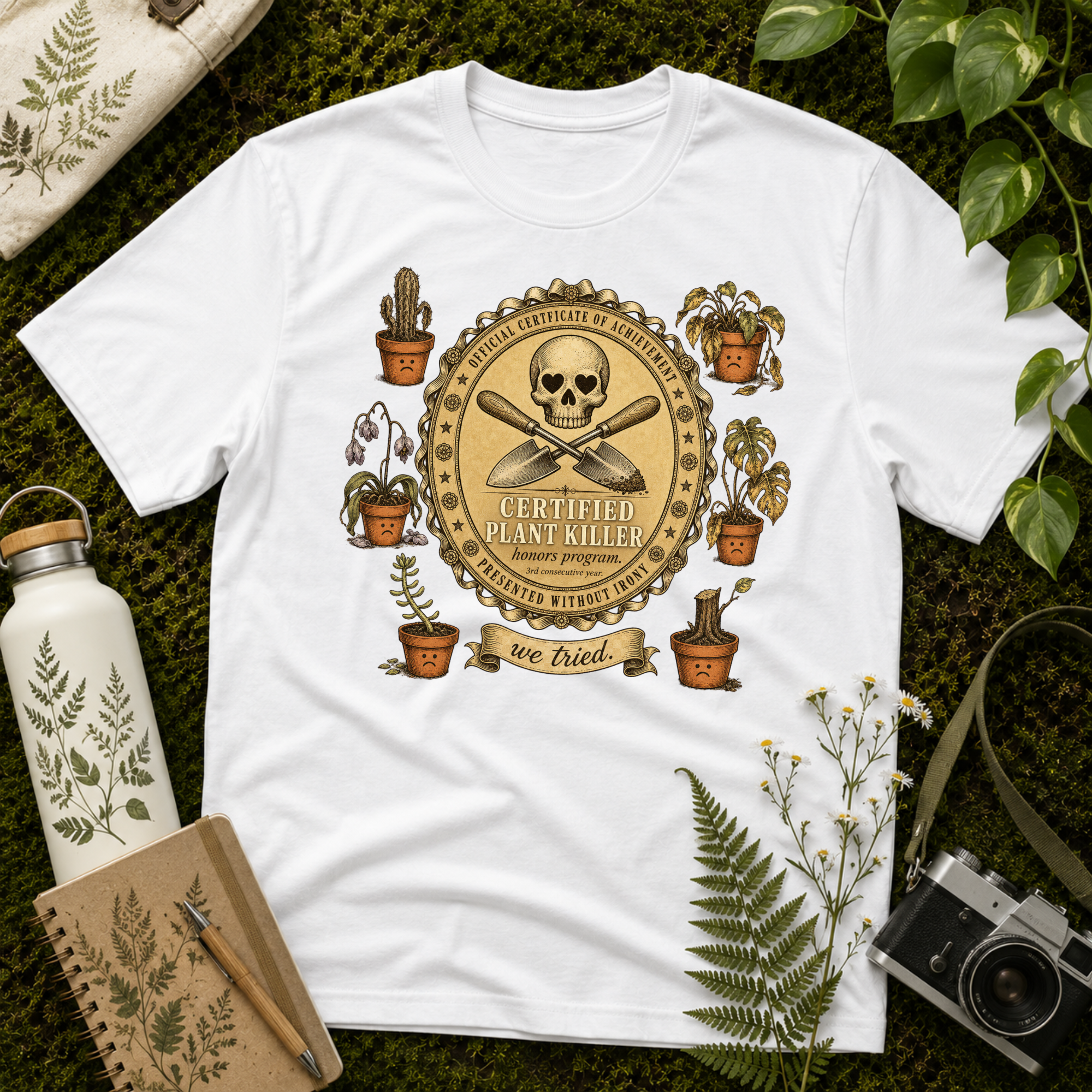 Certified Plant Killer Tee