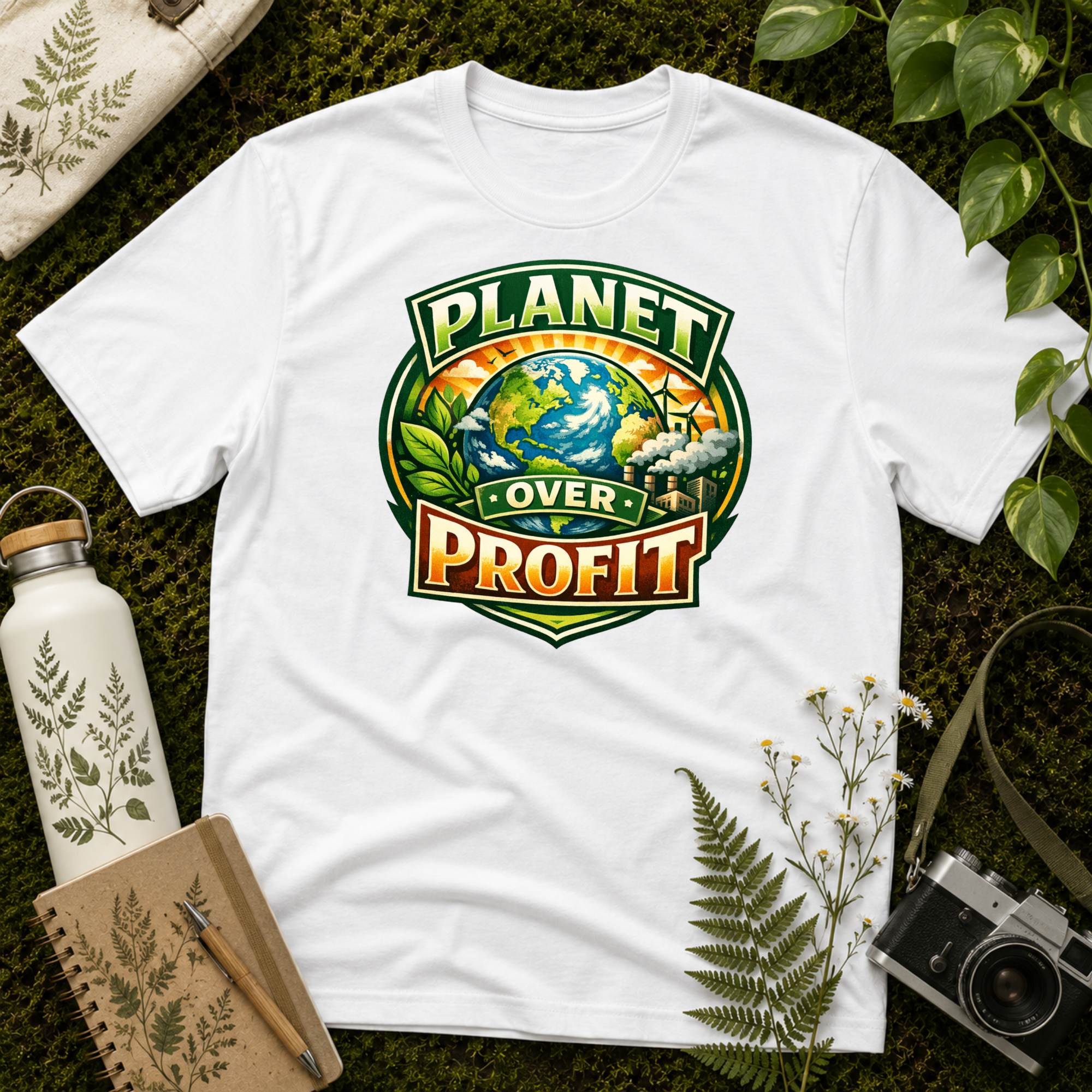 Planet Over Profit Tee