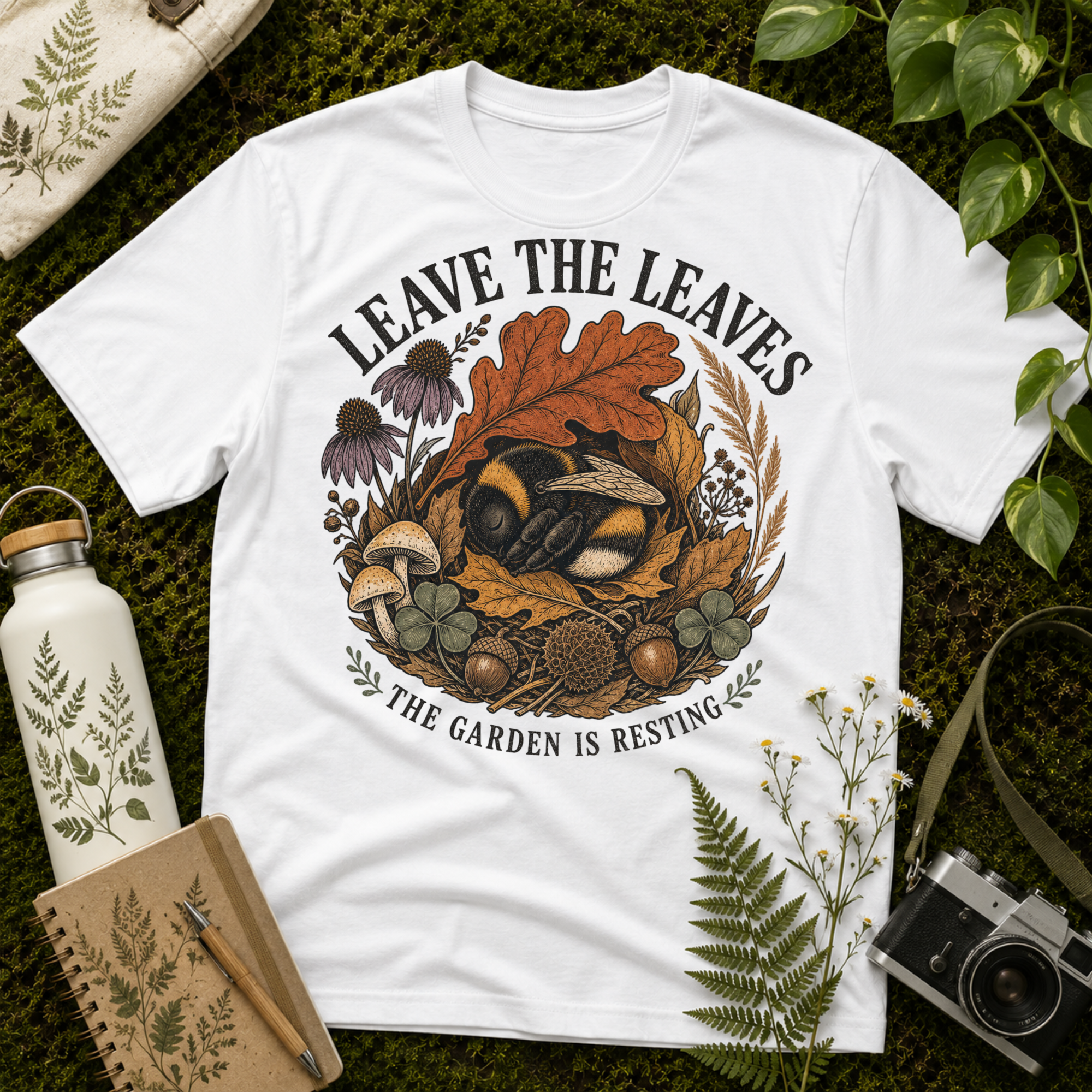 Leave The Leaves Tee