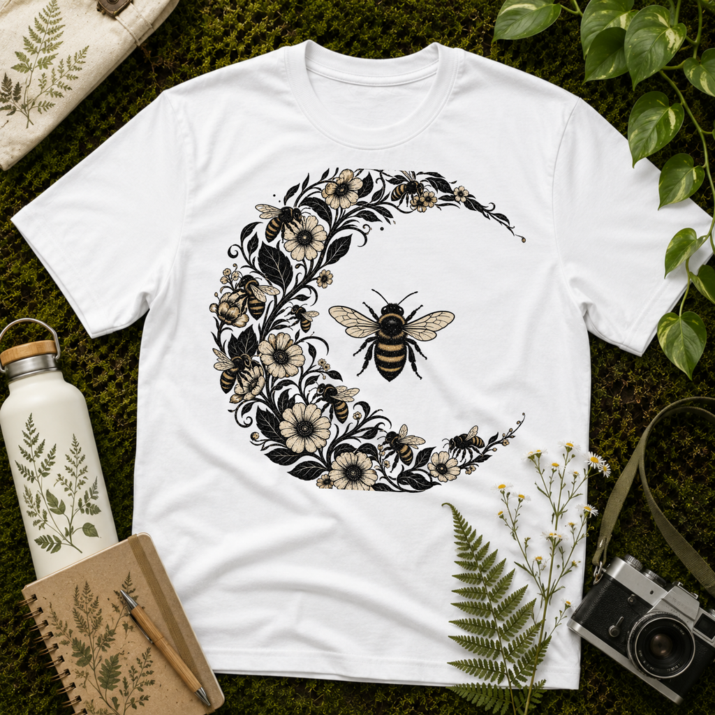 Bee Crescent Tee