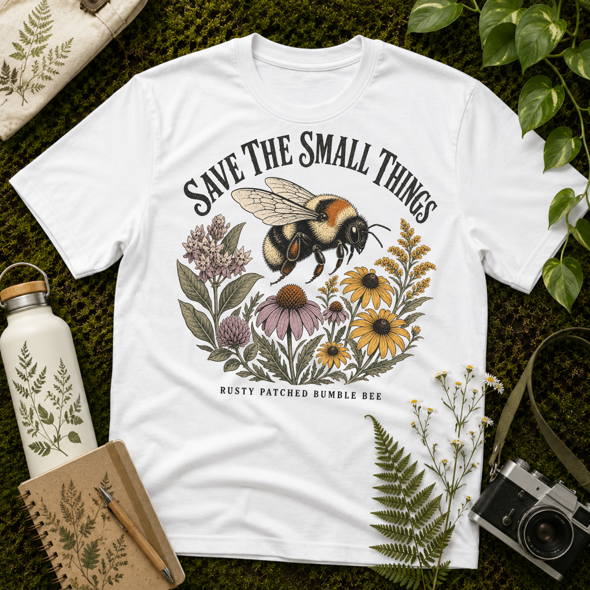 Rusty Patched Bumble Bee Tee