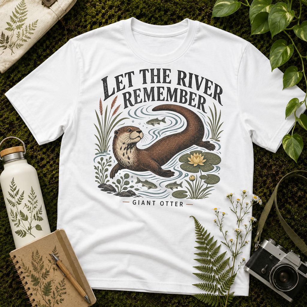 Giant Otter Let The River Tee