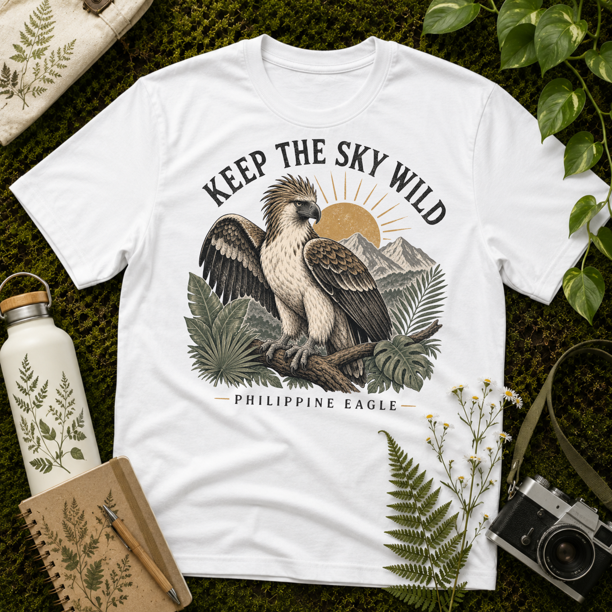 Philippine Eagle Keep The Sky Wild Tee