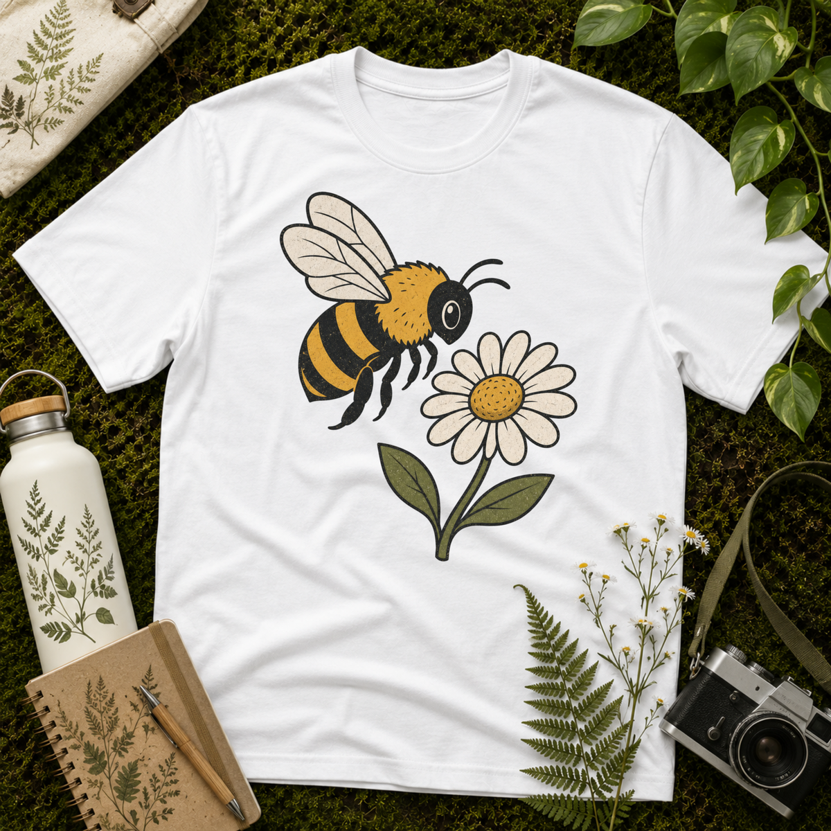 Bee Cartoon Tee