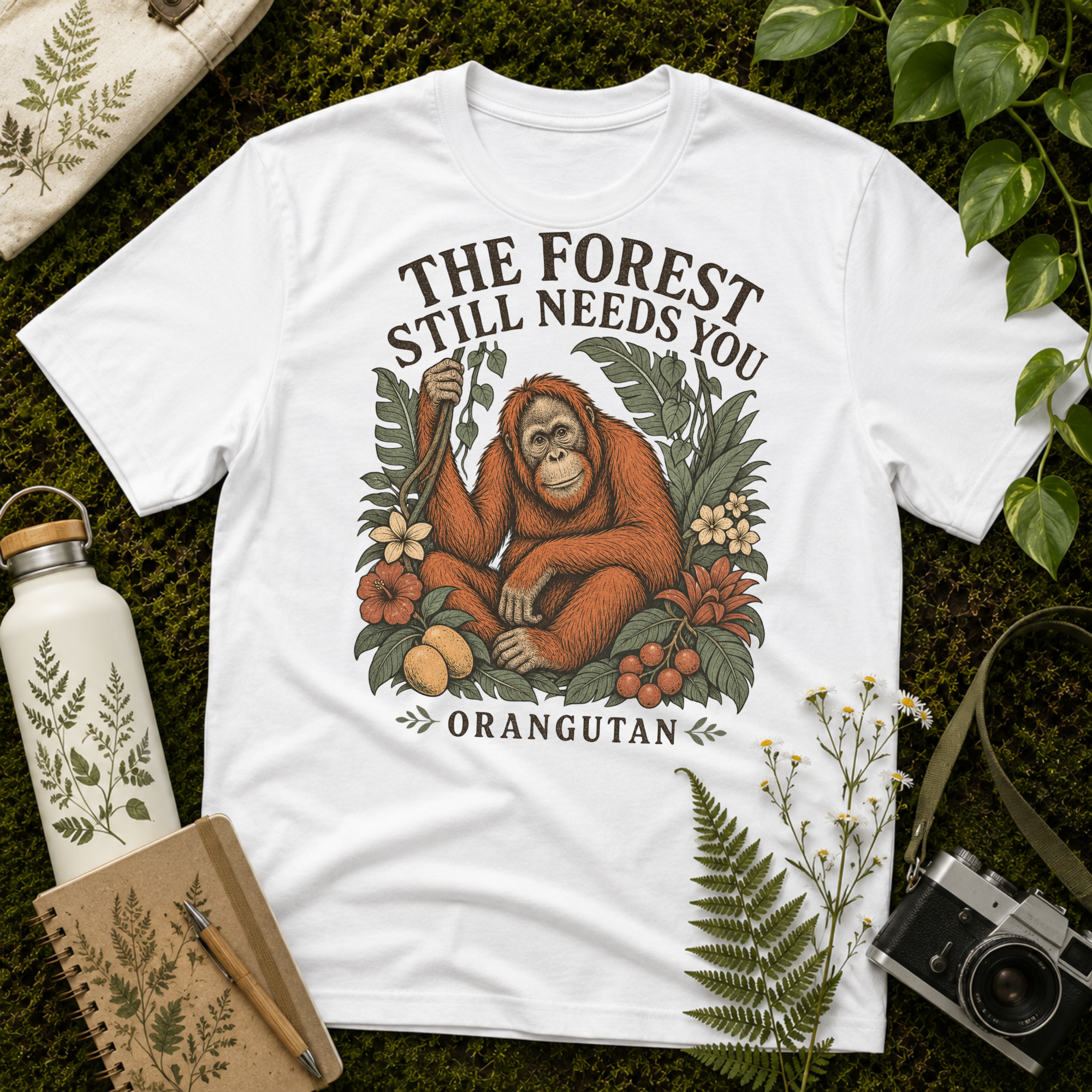 Orangutan The Forest Tee