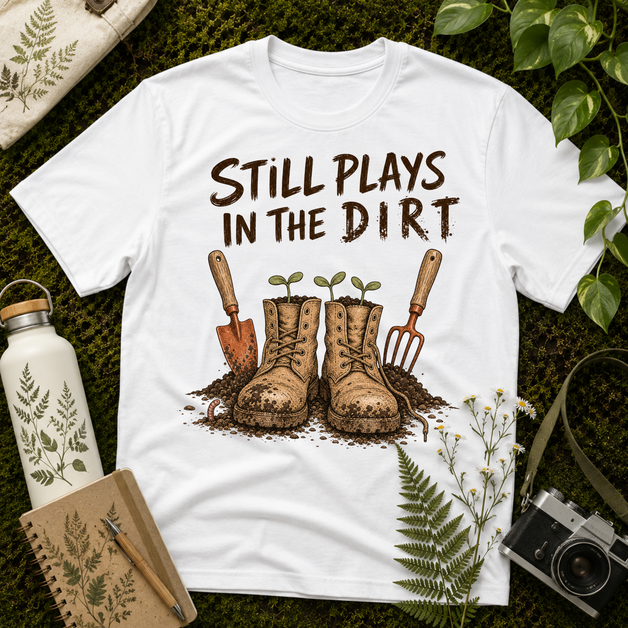 Still Plays In The Dirt Tee